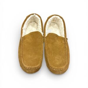 Koolaburra Cozy Tan Suede Loafers for Men